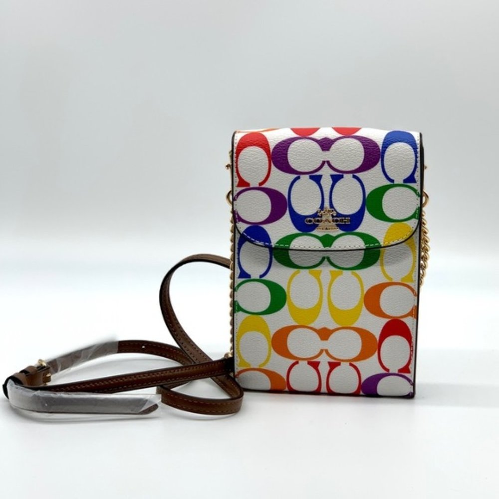 Coach 2398 Rainbow Rachel Crossbody New w/tags